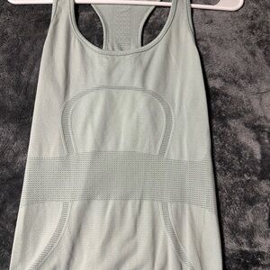 Light Green Racerback Tank Top